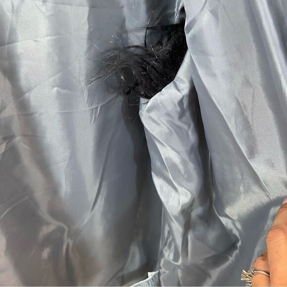 Valerie Stevens Ombré Faux Fur Open Front Vest Size Large - Picture 11 of 12